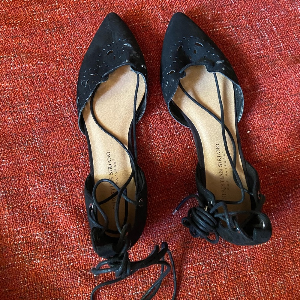 Black flats
